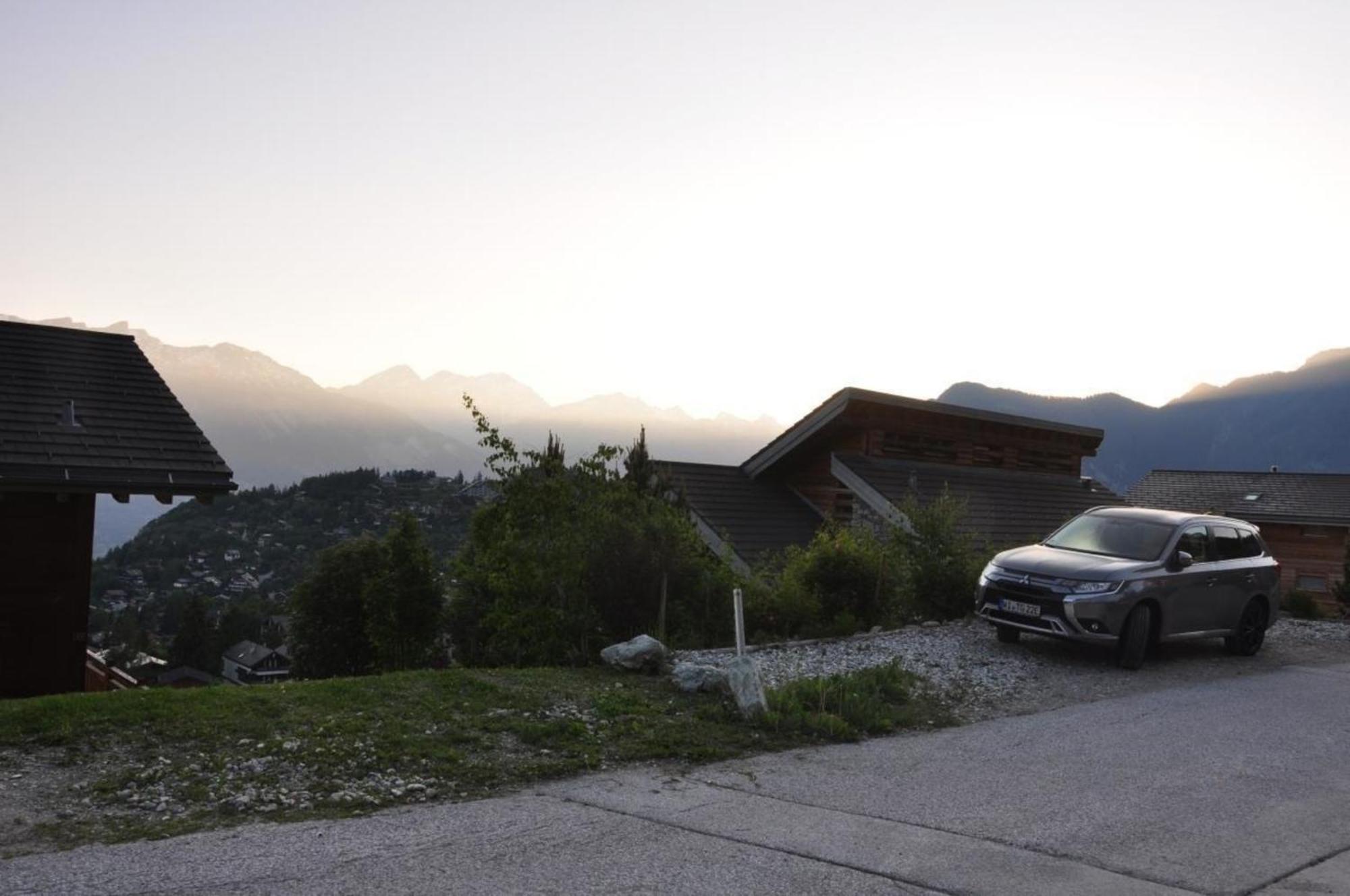 Modernes Chalet - Blue Merle Villa Vercorin Dış mekan fotoğraf