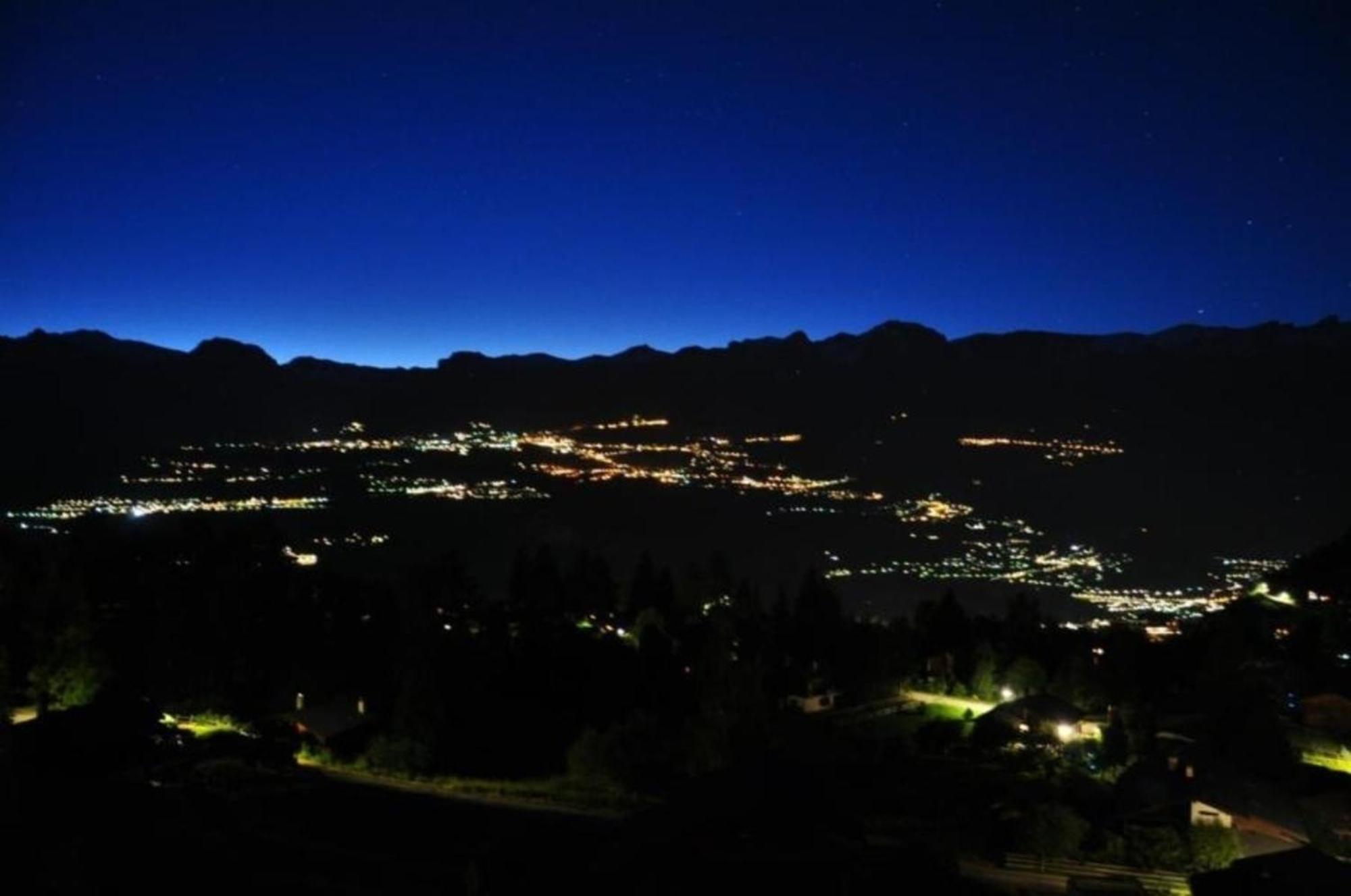 Modernes Chalet - Blue Merle Villa Vercorin Dış mekan fotoğraf