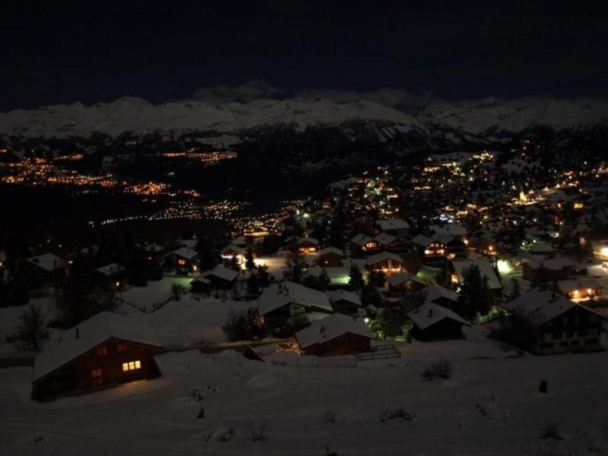 Modernes Chalet - Blue Merle Villa Vercorin Dış mekan fotoğraf