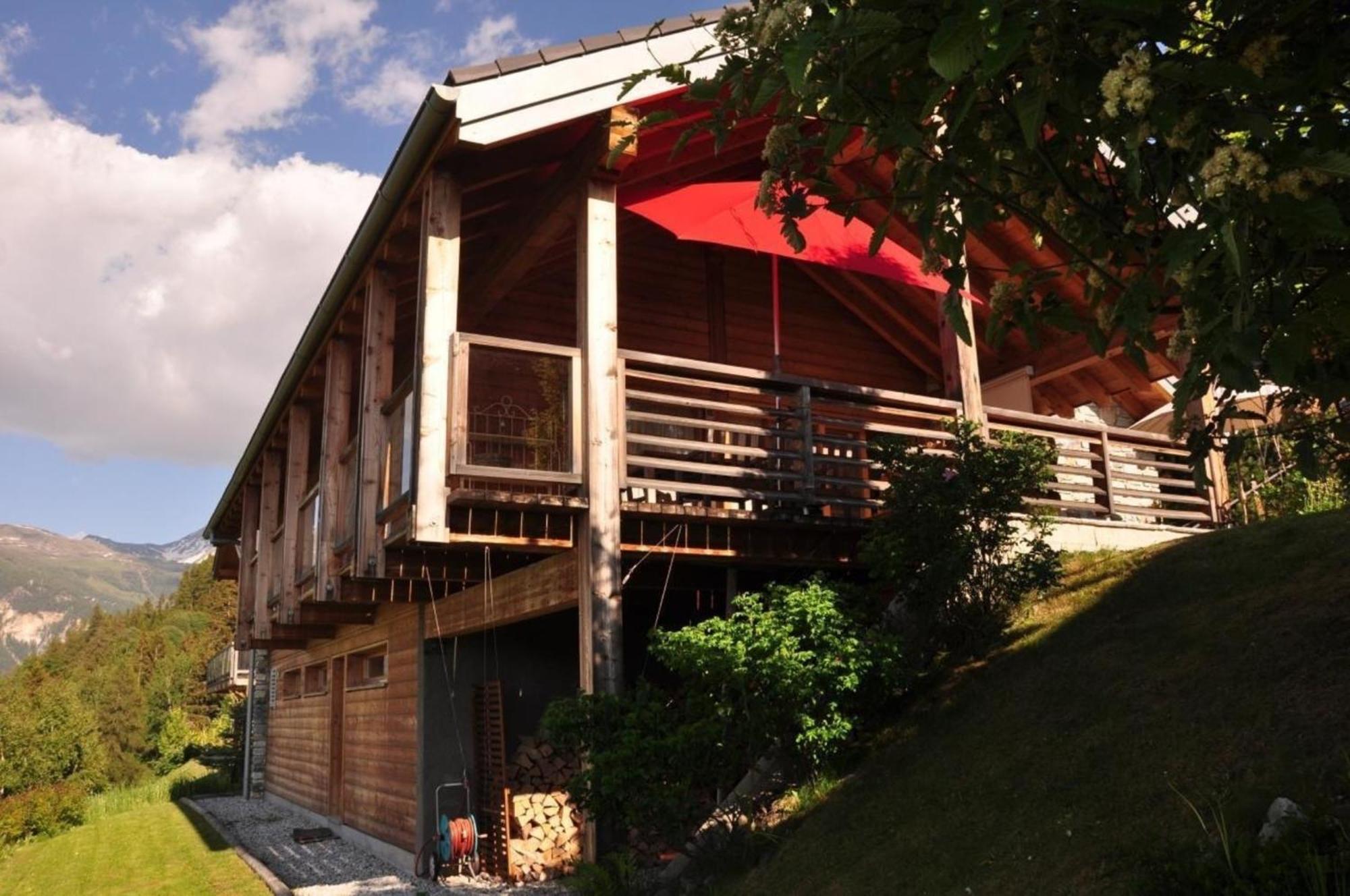 Modernes Chalet - Blue Merle Villa Vercorin Dış mekan fotoğraf